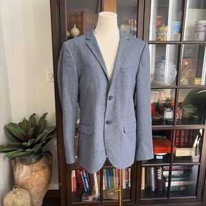 Topman, Men’s Blazer, weathered blue size 40